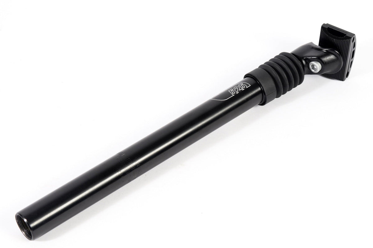 PROMAX Suspension Seatpost – 28mm X 12, MTB/ATB, Micro Adjust, Silver
