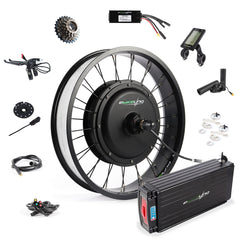 e fahrrad kit eBikeling Waterproof Ebike Conversion Kit with Battery Direct Drive 700C Front or Rear Wheel Electric Bike Conversion Kit Ebike Battery & Charger