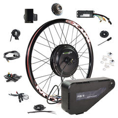 electric bicycle conversion kit 2000W Direct-Drive Ebike Conversion Kit (3000W Peak) Rear / 27.5" MTB / 60V 20AH Triangle