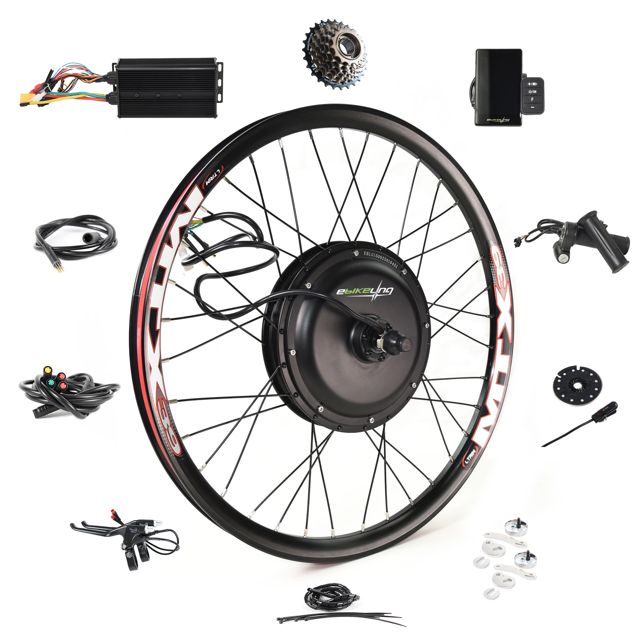5000W Direct-Drive Ebike Conversion Kit Rear / 26