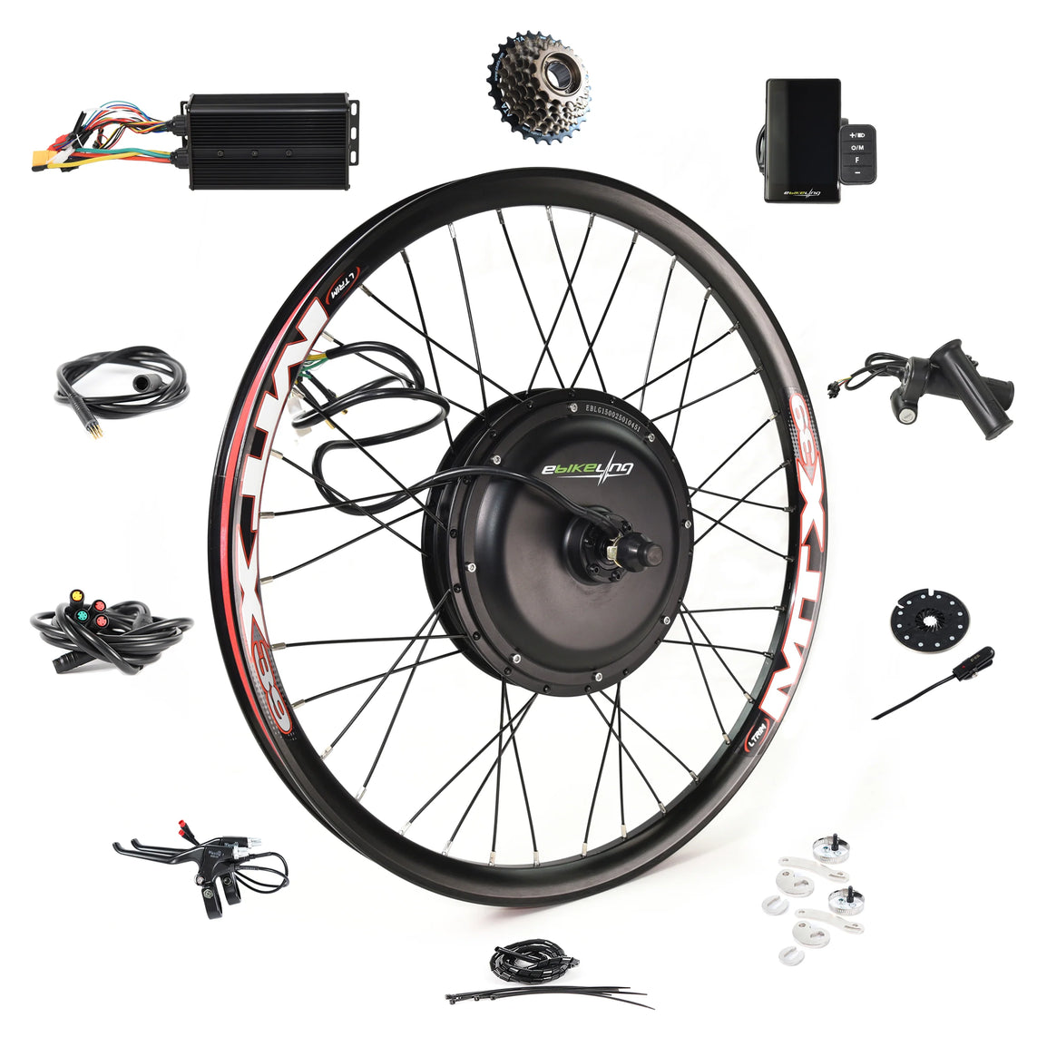 5000W Direct-Drive Ebike Conversion Kit Rear / 26