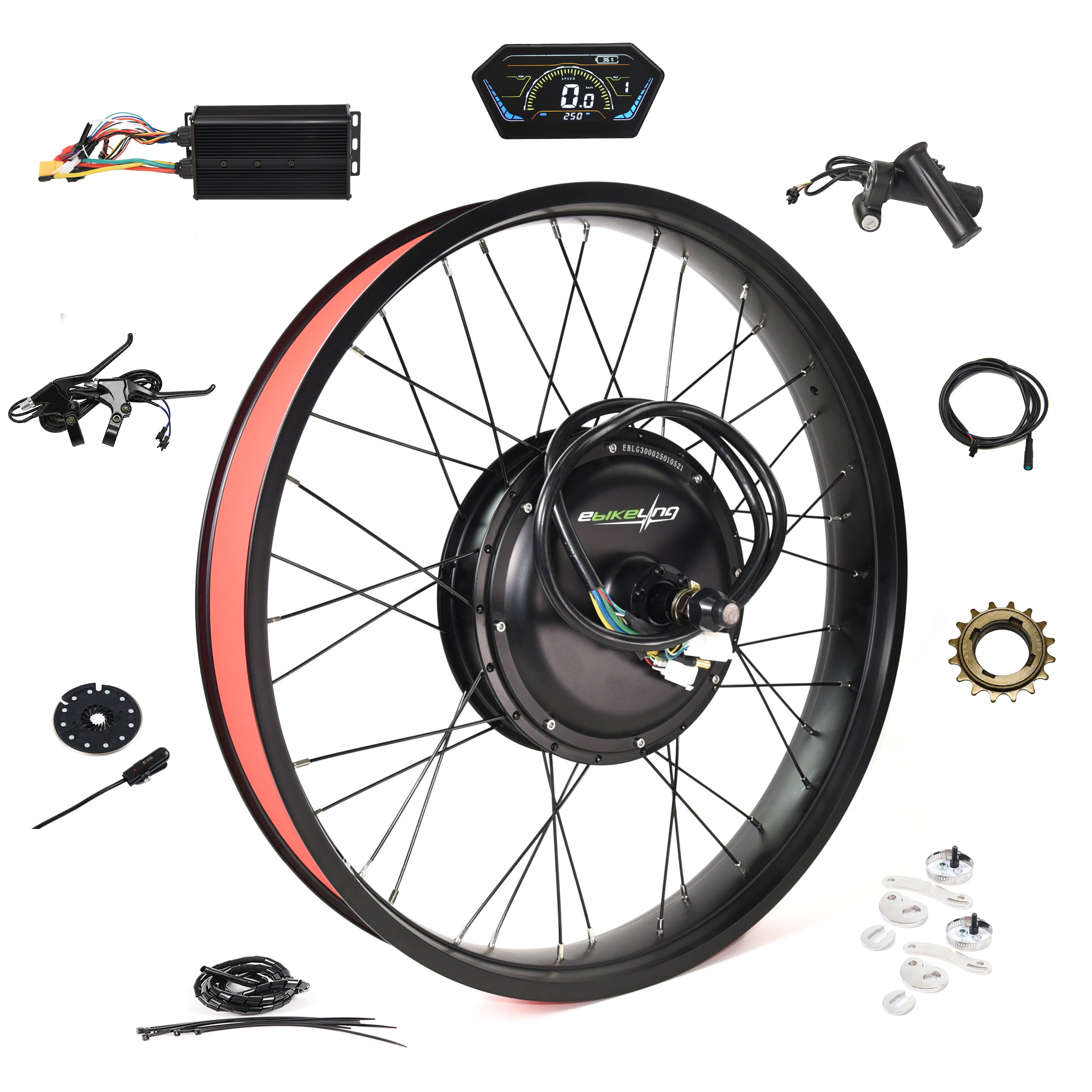 direct drive electric bicycle Eunorau Jumbo Low Step Motor Scooter eBikeJoy! Drive Electric Bike Conversion Kit built for riders who demand unmatched torque Compare Hub vs Mid-Drive Motors