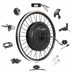 electric assist kits for bicycles eBikeling Waterproof Ebike Conversion Kit with Battery Direct Drive 700C Front or Rear Wheel Electric Bike Conversion Kit Ebike Battery & Charger