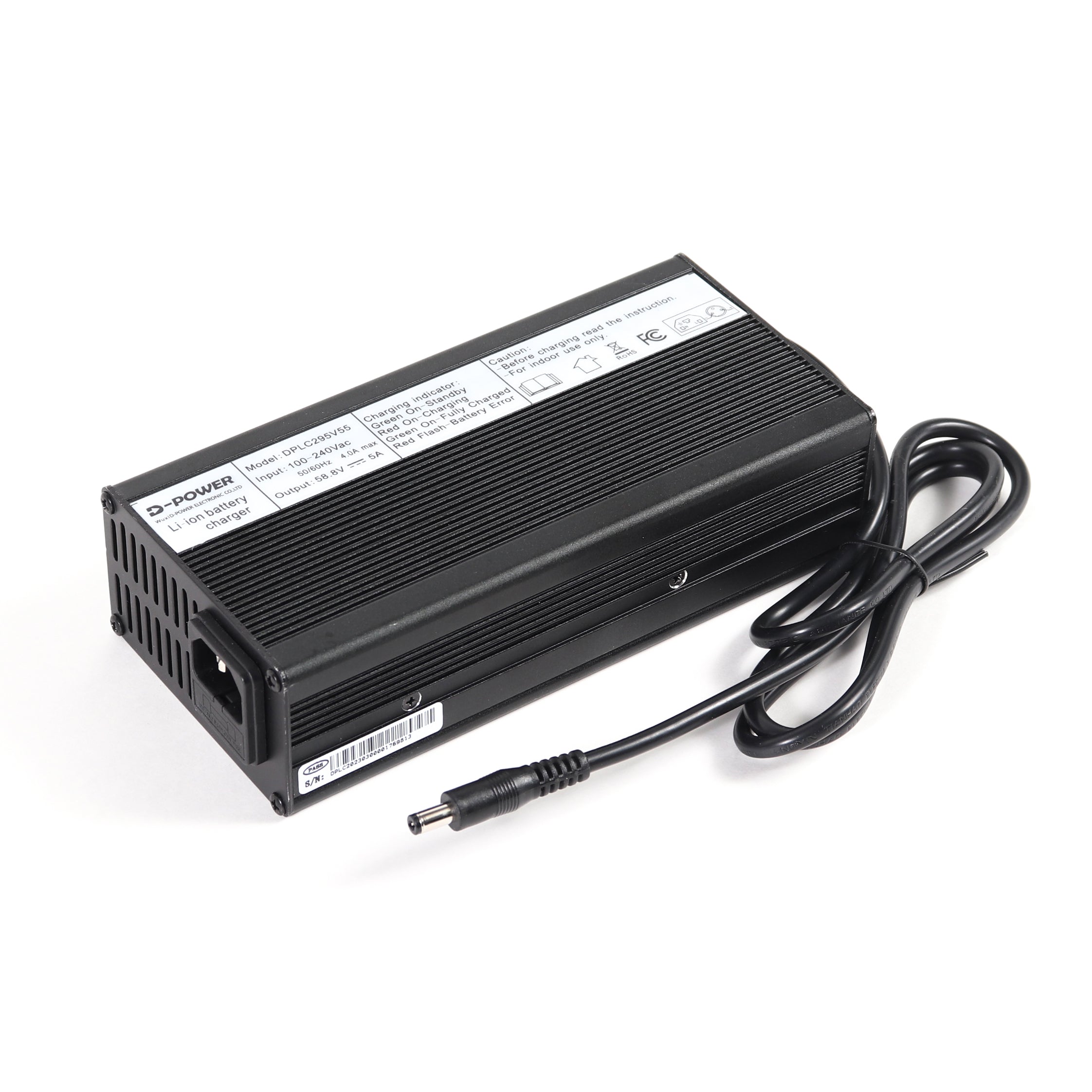 52v lithium battery online charger