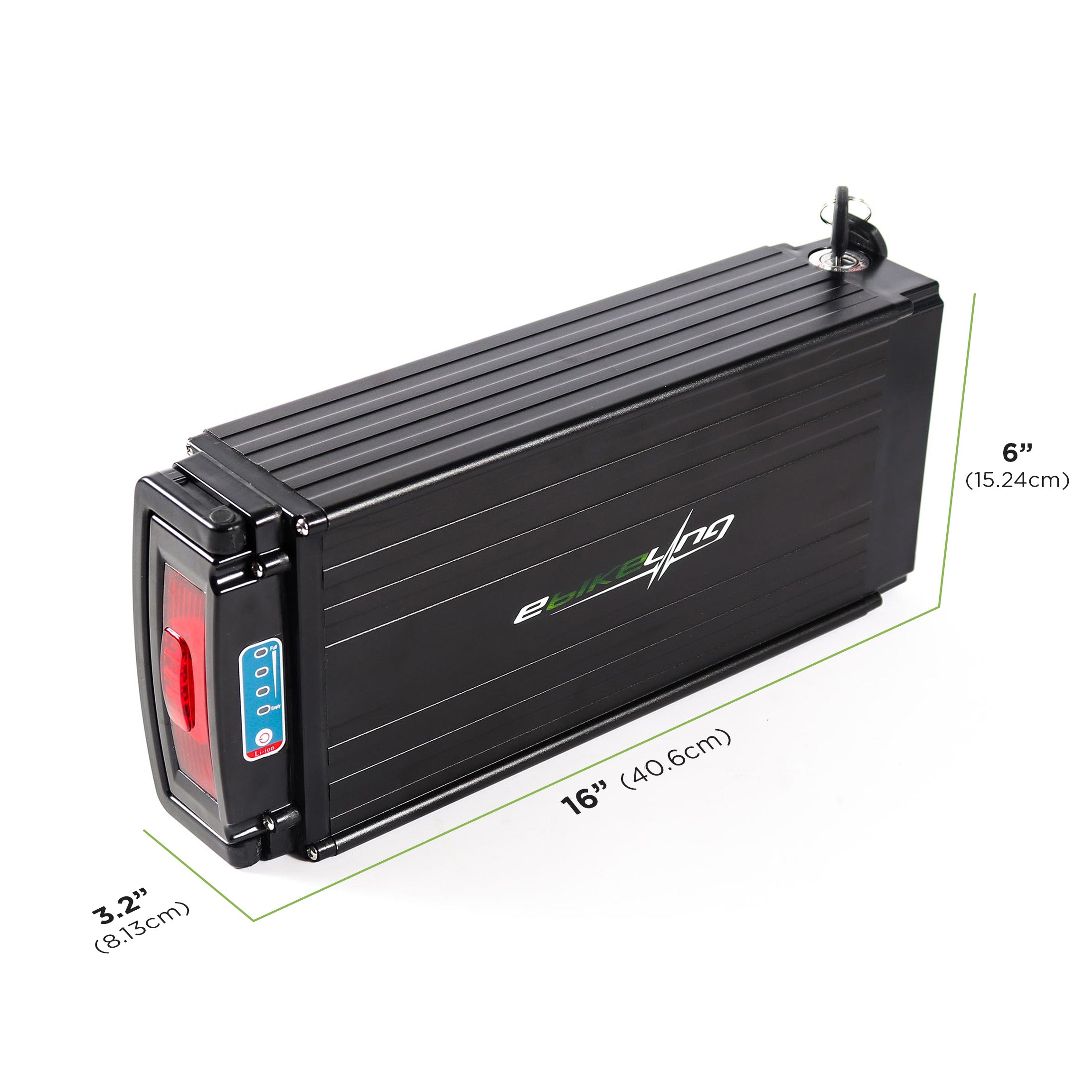 Order eBikeling's 48V 20AH Rear Rack Ebike Battery - Shop Premium Power!