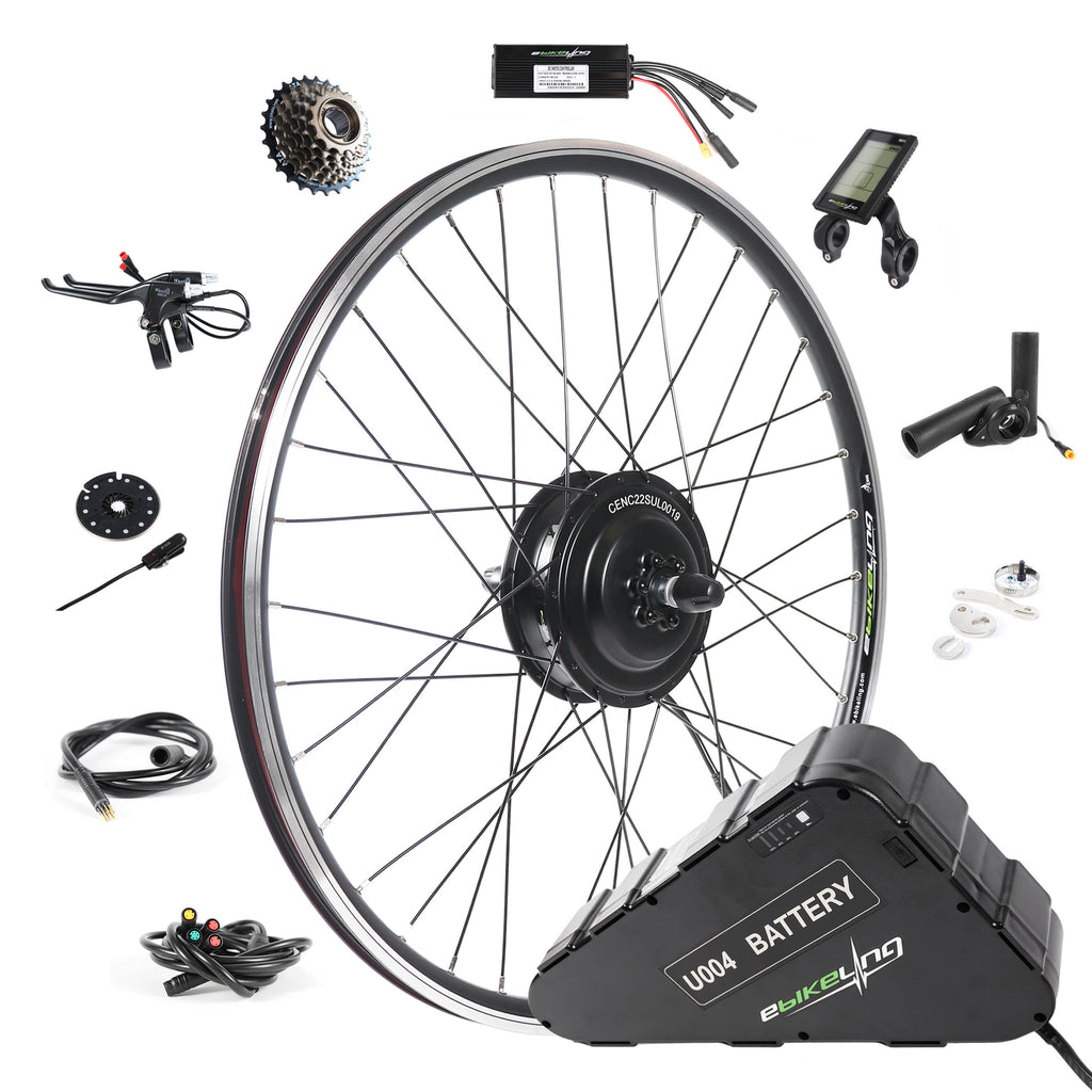 36V 750W Geared Ebike Conversion Kits Ebikeling