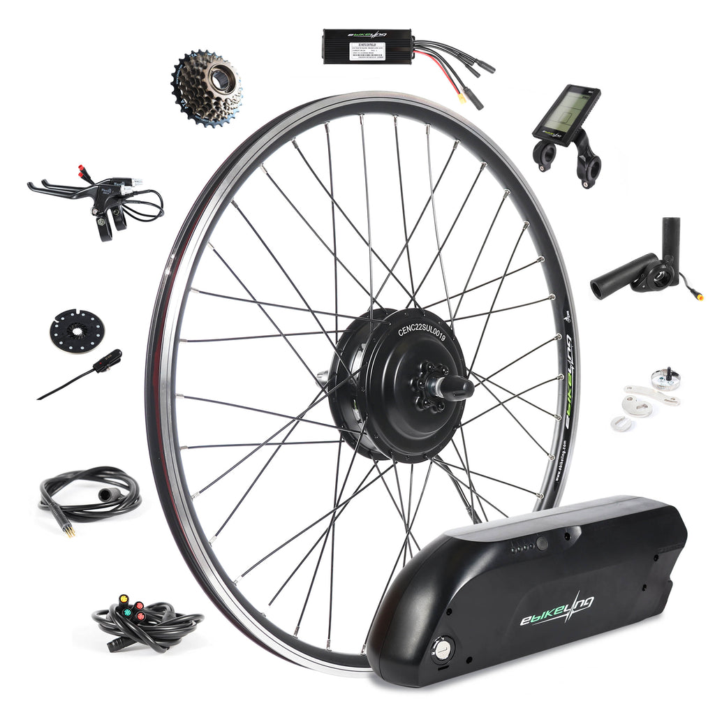 36V 750W Geared Ebike Conversion Kits Ebikeling