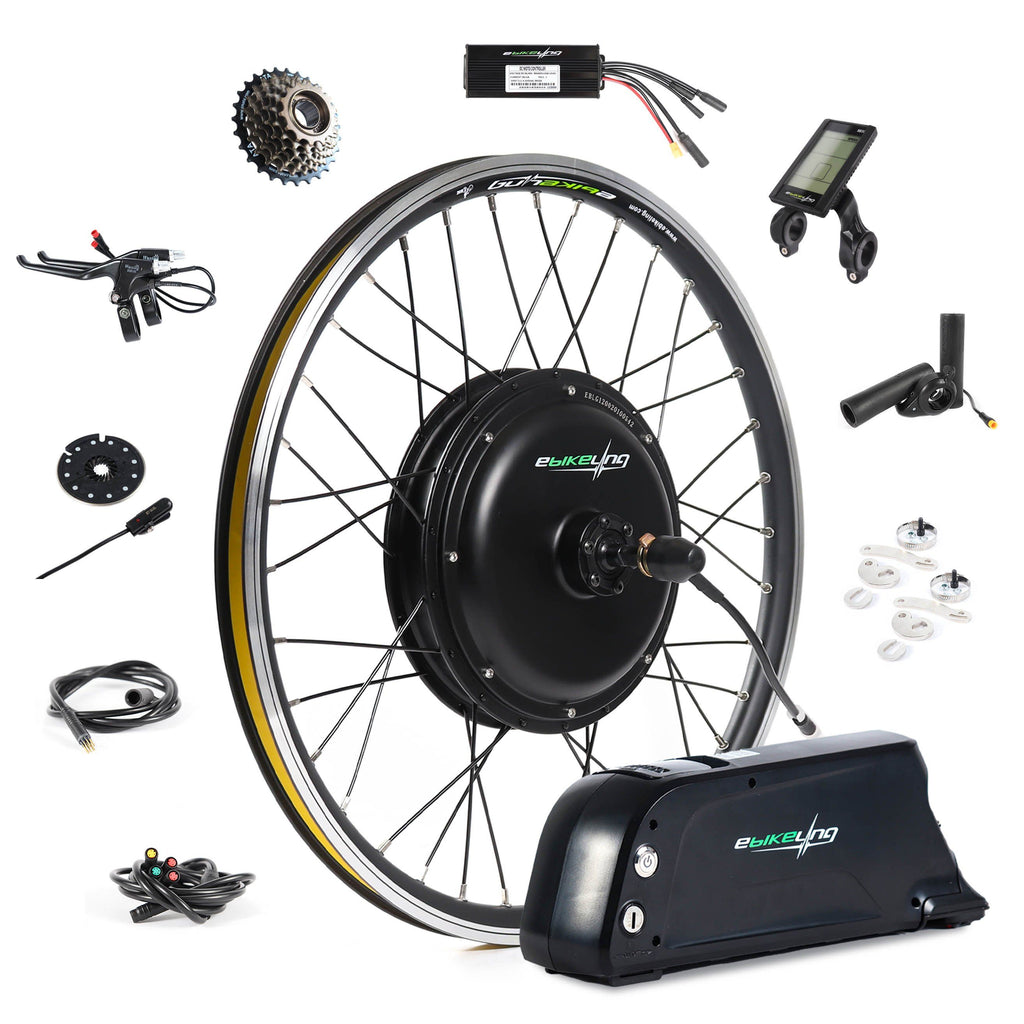48V 1200W Ebike Conversion Kit Ebikeling