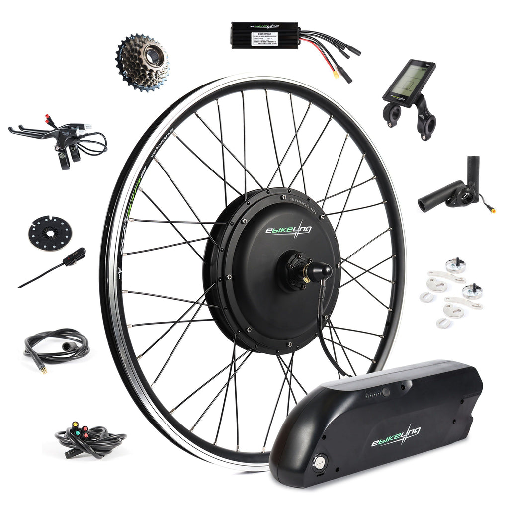 48V 1200W Ebike Conversion Kit Ebikeling