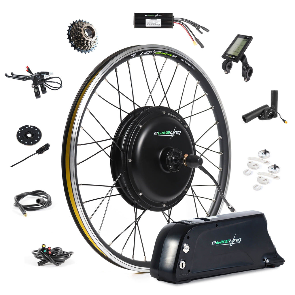 48V 1200W Ebike Conversion Kit Ebikeling