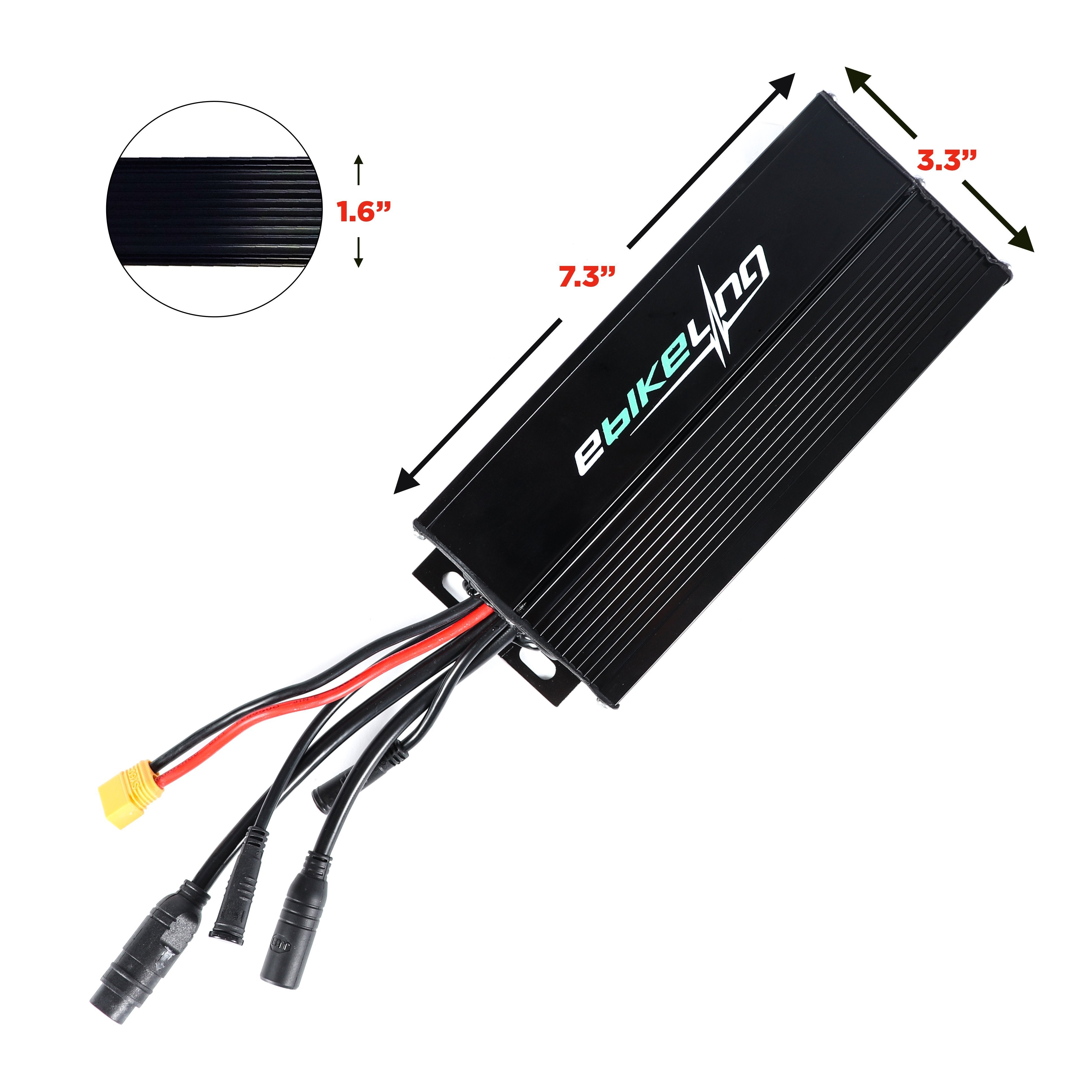 controller elektrofahrrad Shop eBikeling's 48V 1500W Waterproof Brushless Controller with LED/LCD