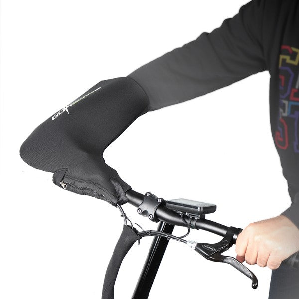 Waterproof Bike Handlebar Mitts With Fleece Liner