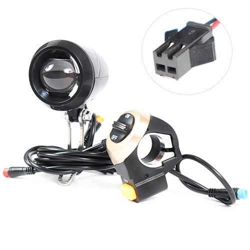 Ebike Headlight with Horn for Electric Bicycle Ebikeling