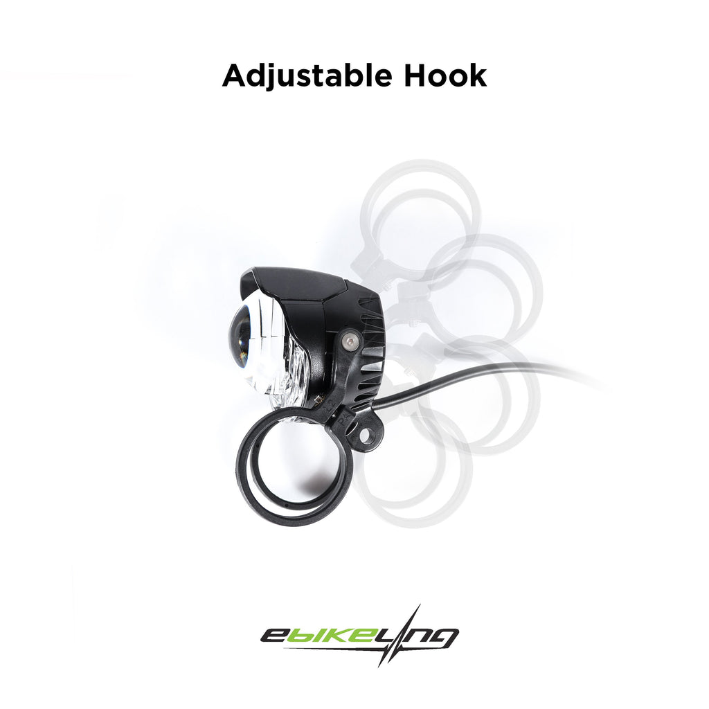 Ebike Headlight with Horn for Electric Bicycle V-2020 Ebikeling